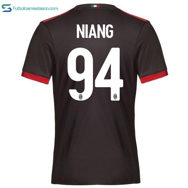 Camiseta Milan 3ª Niang 2017/18